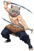 Inosuke Hashibira Dual Swordsman Action Figure - Large Laser Cut