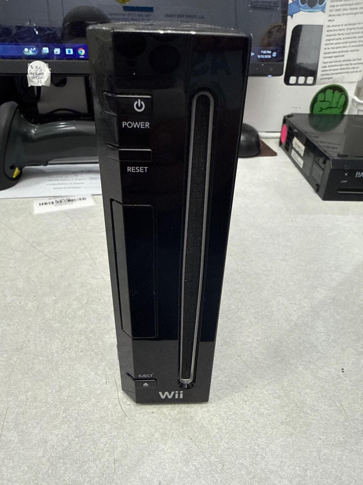 WII SYSTEM BLACK