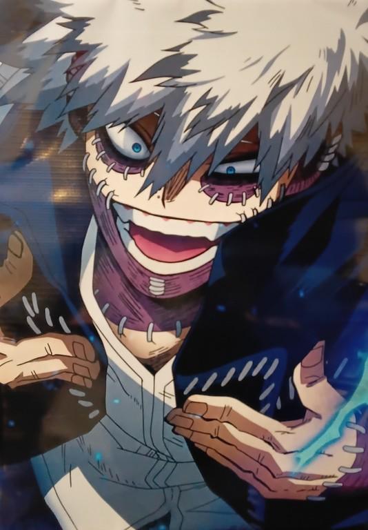 Dabi from My Hero Academia - Large Poster Print