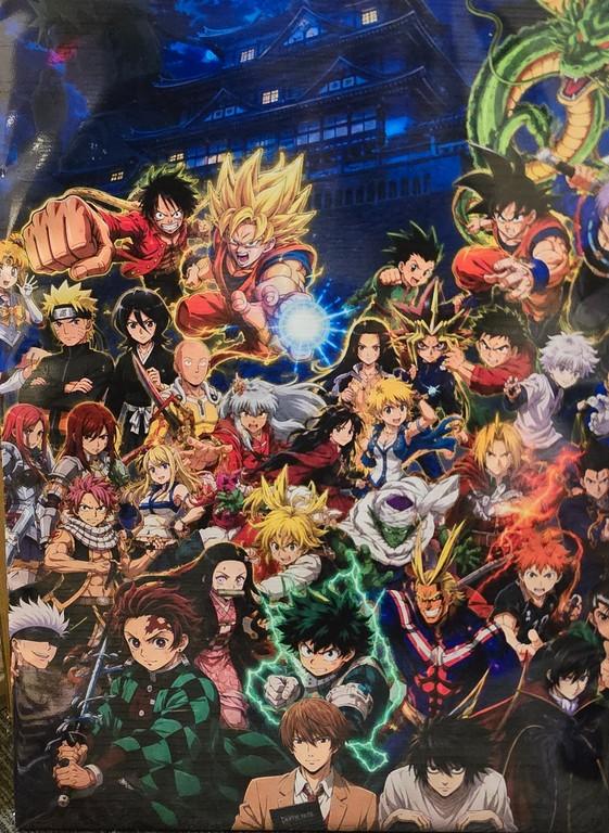 Anime Crossover - Small Poster Print
