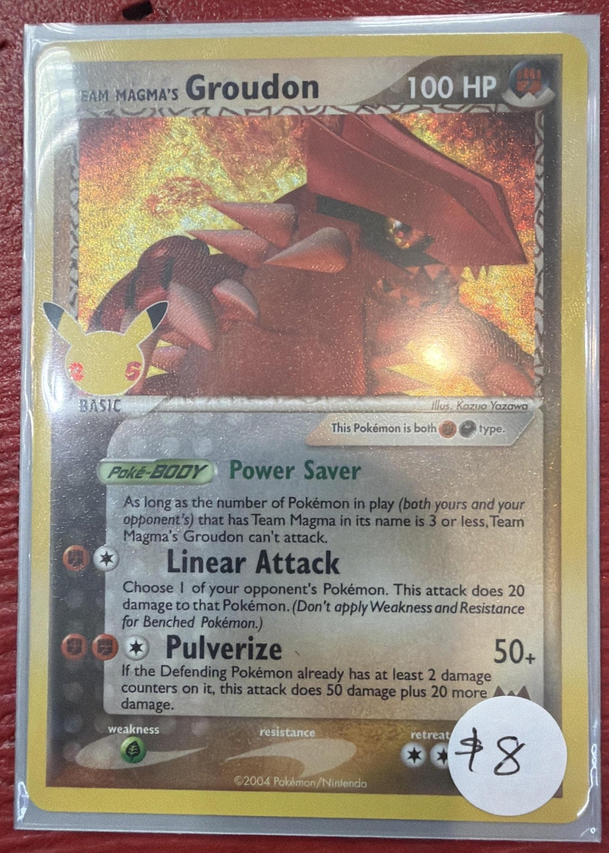 Team Magma's Groudon